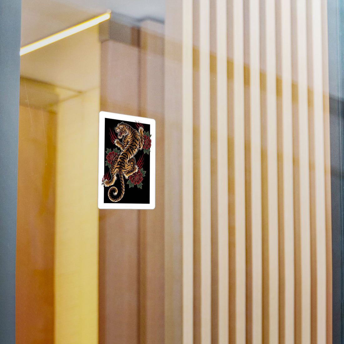 Japanese Tiger Sticker